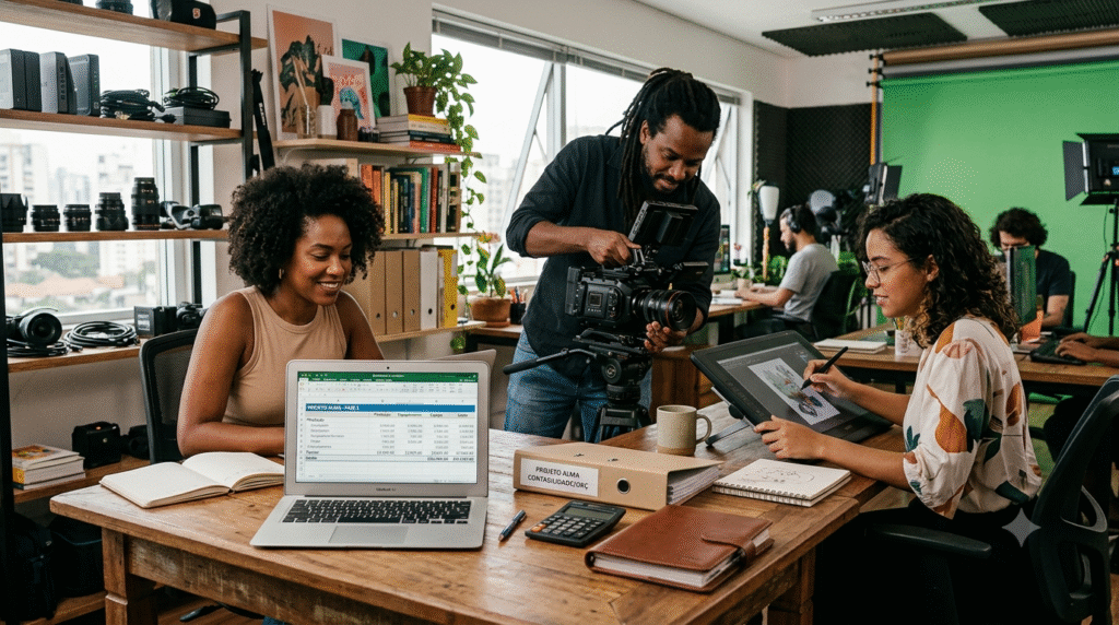 Guia prático de contabilidade para artistas, produtores e profissionais do audiovisual