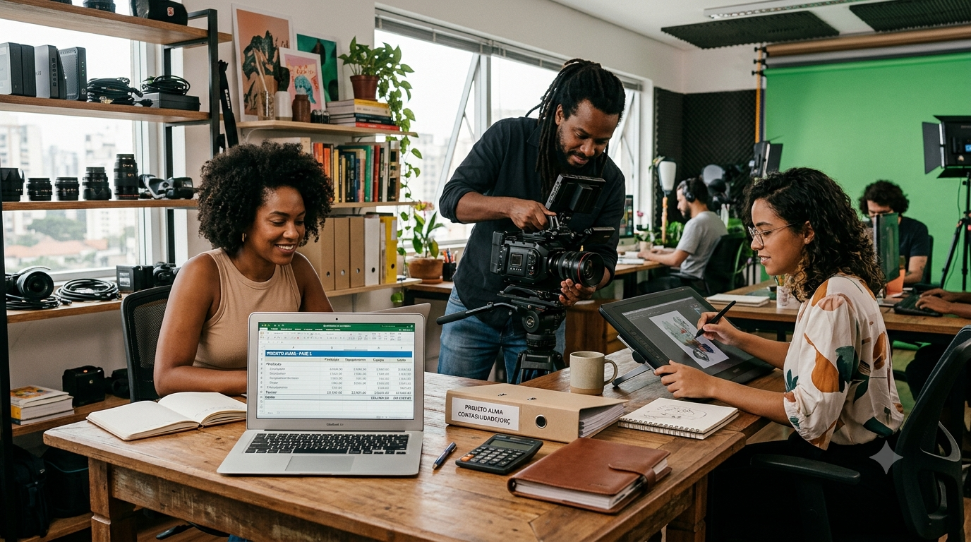 Guia prático de contabilidade para artistas, produtores e profissionais do audiovisual